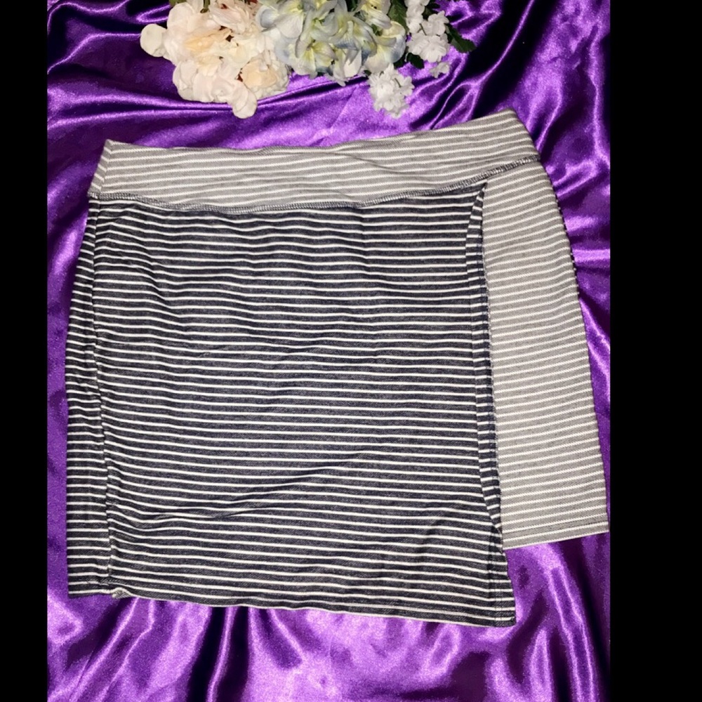 Asymmetrical Sporty Skirt.